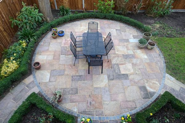 Stone Patio Repair in Bellevue