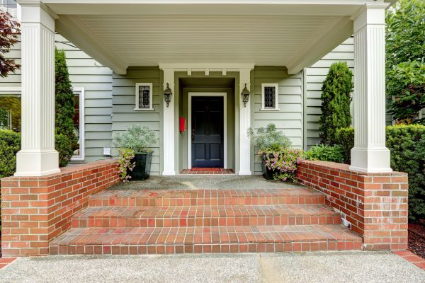 Front Porch Masonry Repair in Bellevue