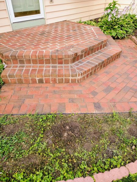 Brick Stoop Repair in Bellevue